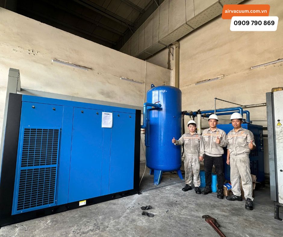 Supplying & Installation of 75 kW United Compressor Systems Oil Lubricated Compressor