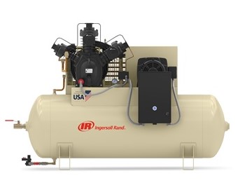 Máy nén khí piston hai cấp truyền động điện 15 - 20hp của Ingersoll Rand