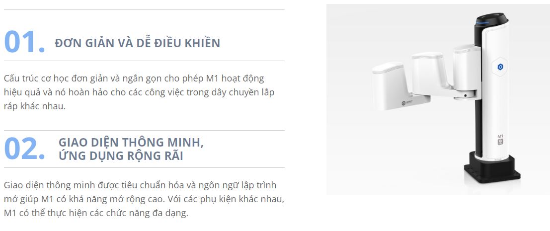 robot arm m1
