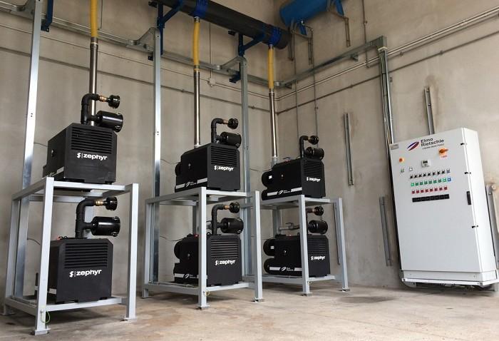 Hệ thống máy bơm chân không C-VLR