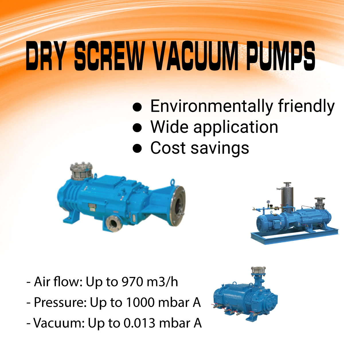 SVT OIL LUBRICATED SCREW PUMP – Energy-Efficient Vacuum Solution from Elmo Rietschle