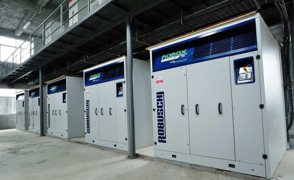 thiết kế và lắp đặt hệ thống Blower của Gardner Denver.