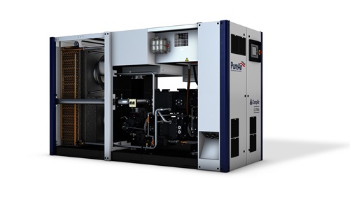 Cấu tạo máy nén khí trục vít không dầu CompAir