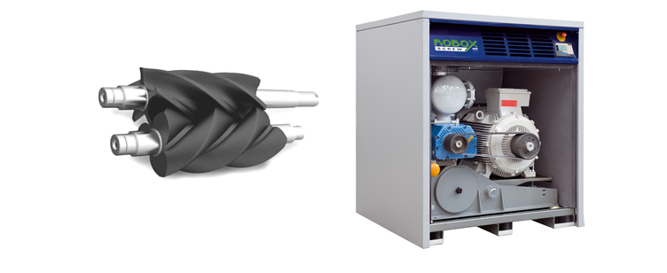 máy thổi trục vít - turbo