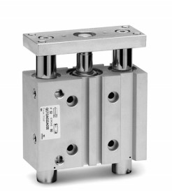 Xi lanh tích hợp dẫn hướng series QCT và QCB