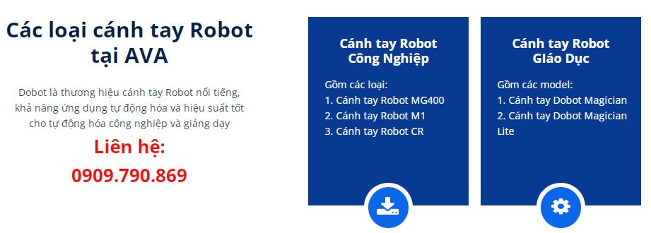 cánh tay robot công nghiệp