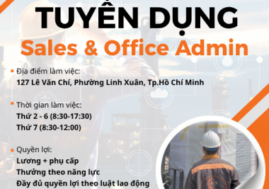 SALES & OFFICE ADMIN