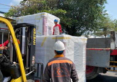 Gardner Denver Air Compressor Delivery 